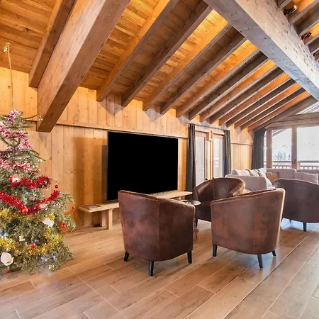 シャレー Prestigious With Views In Vanoise, Cleaning Included